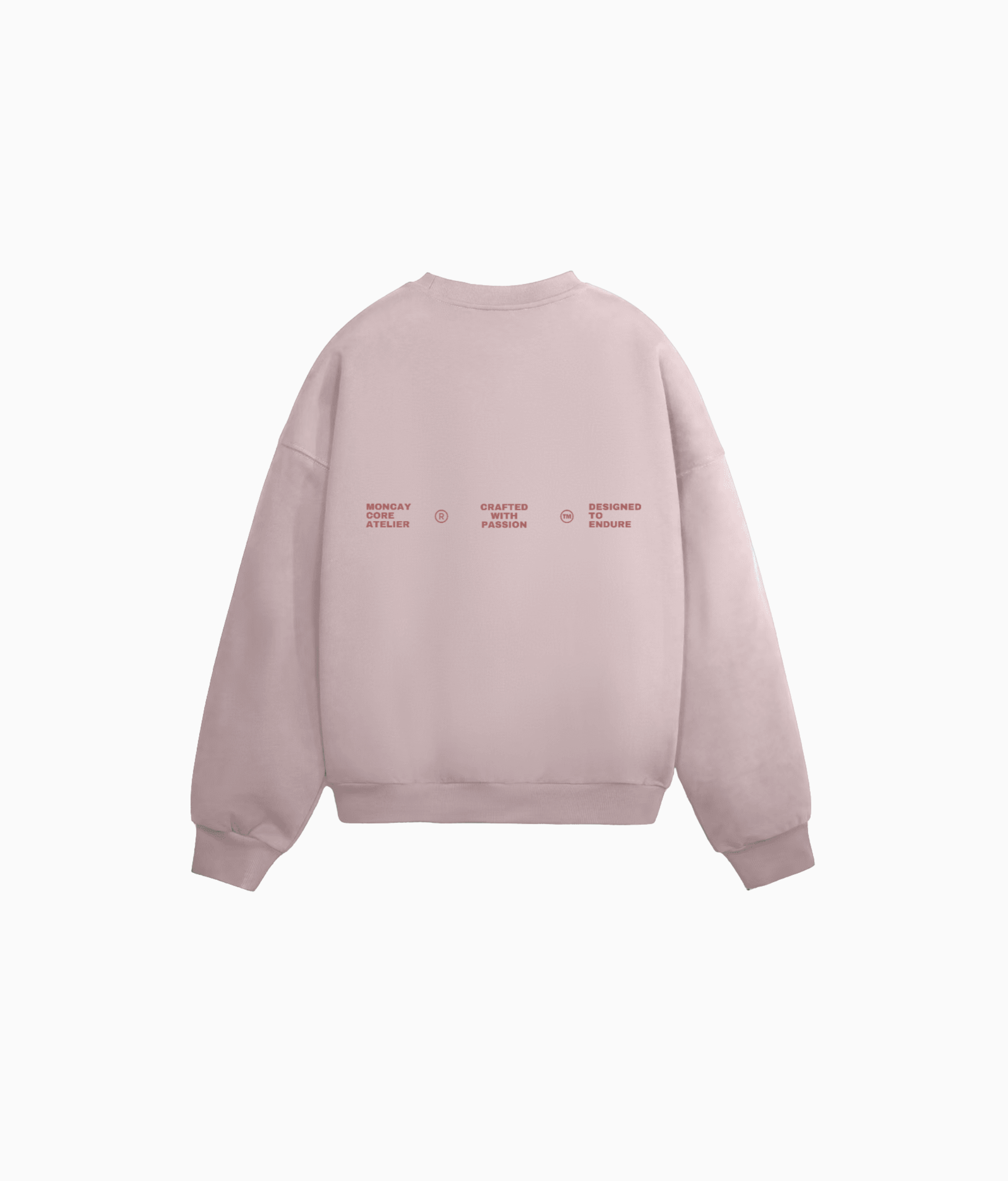 UNCHANGED BLUSH PINK SWEATSHIRT