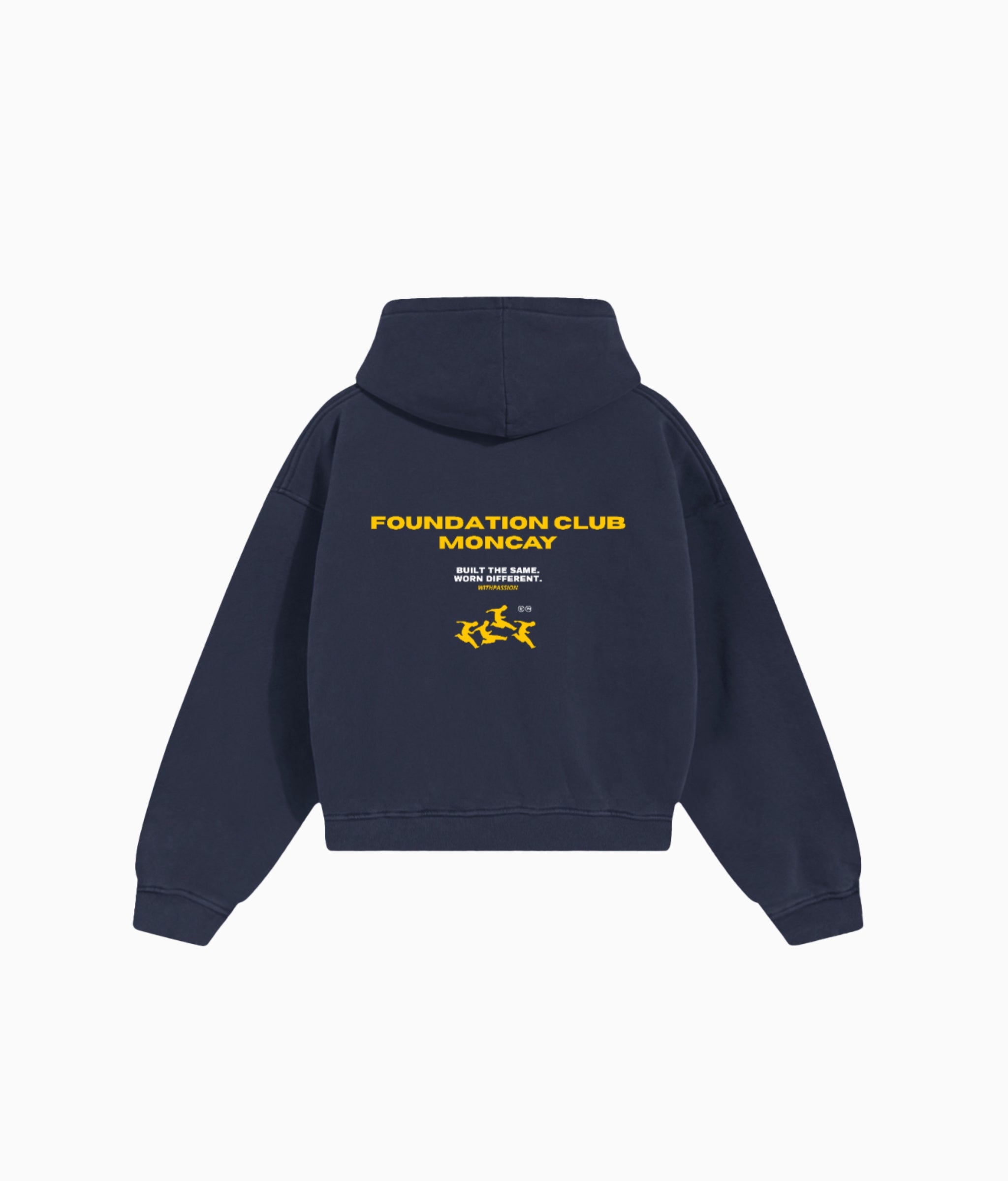UNCHANGED NAVY BLUE HOODIE