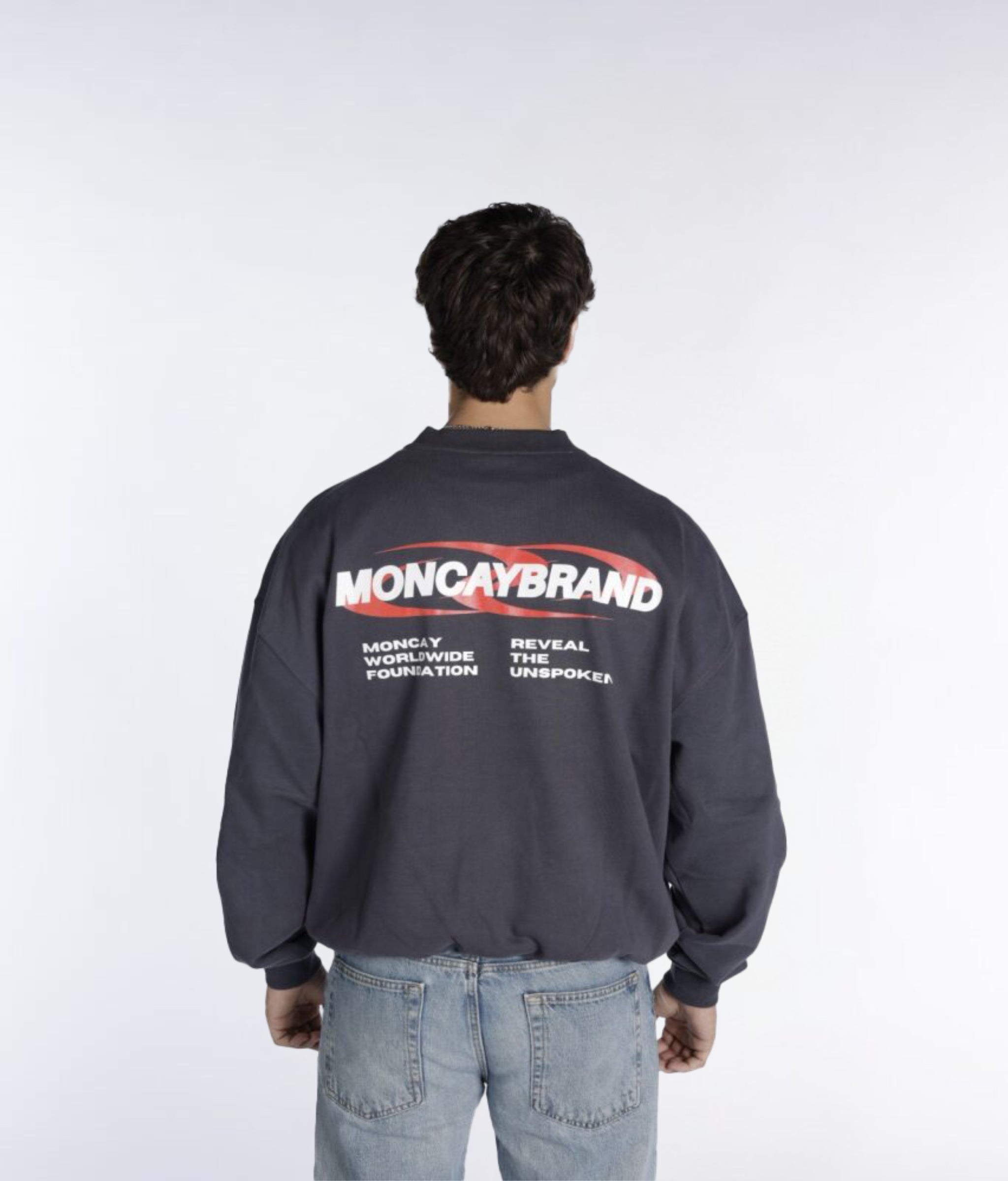 TIMELESS CHARCOAL GREY SWEATSHIRT