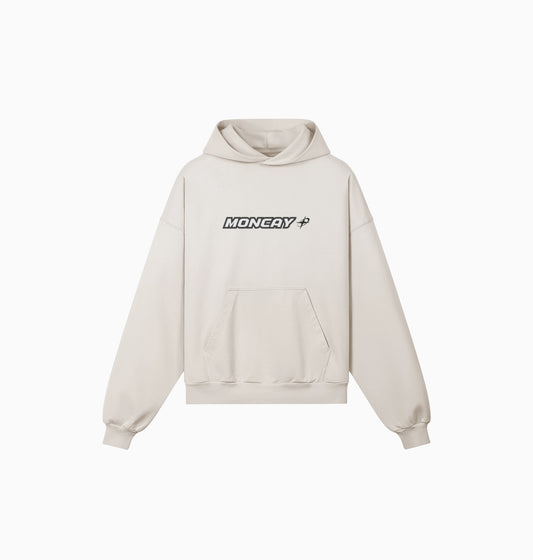 STARBOY III SUN FADED LIGHT BEIGE HOODIE