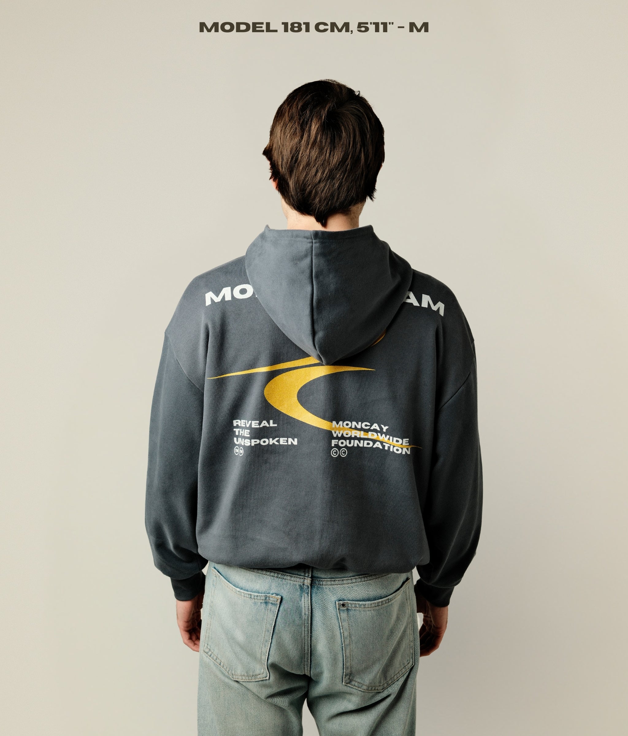 TIMELESS SLATE GREY HOODIE