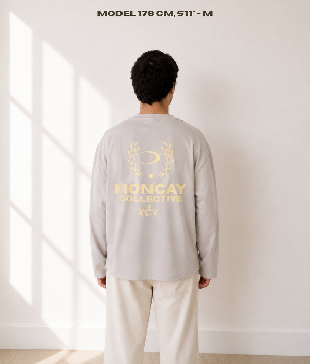 UNCHANGED SMOKY GREY LONG SLEEVE