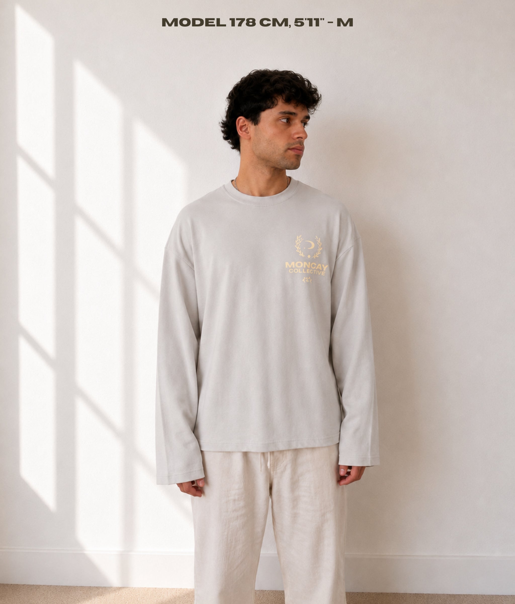 UNCHANGED SMOKY GREY LONG SLEEVE