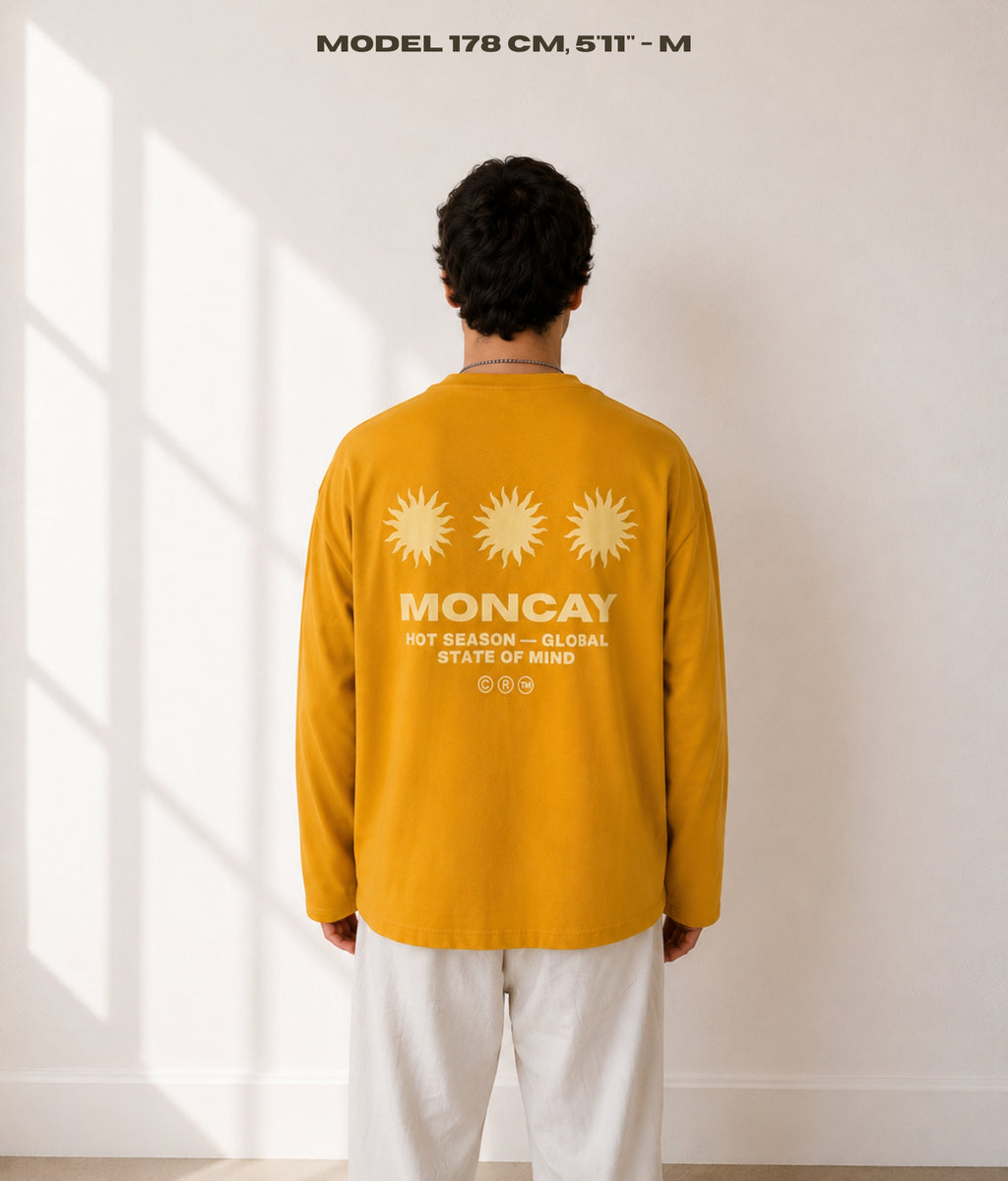 UNCHANGED MUSTARD YELLOW LONG SLEEVE