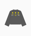 TIMELESS CHARCOAL GREY LONG SLEEVE
