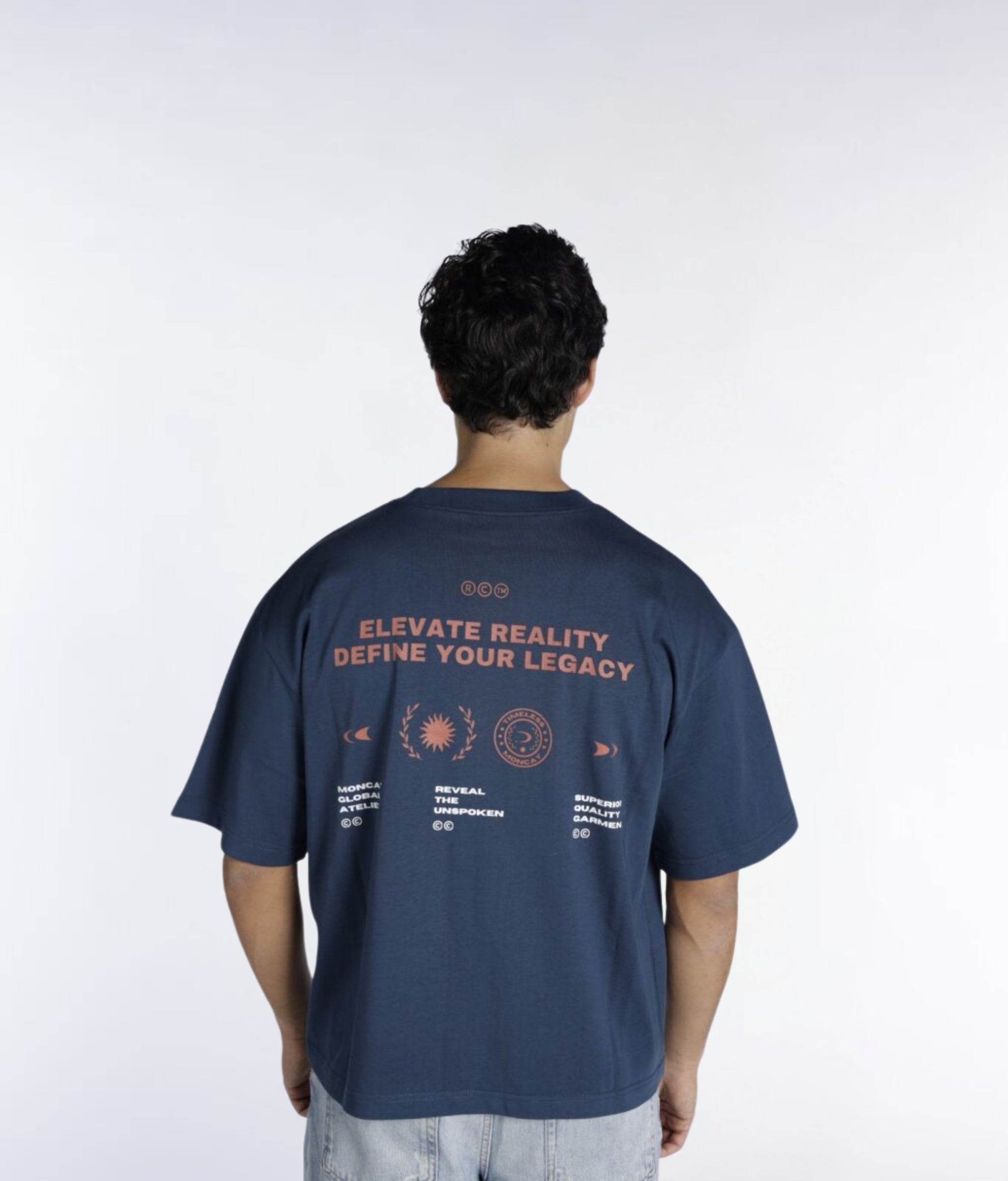 TIMELESS SMOKY BLUE TEE