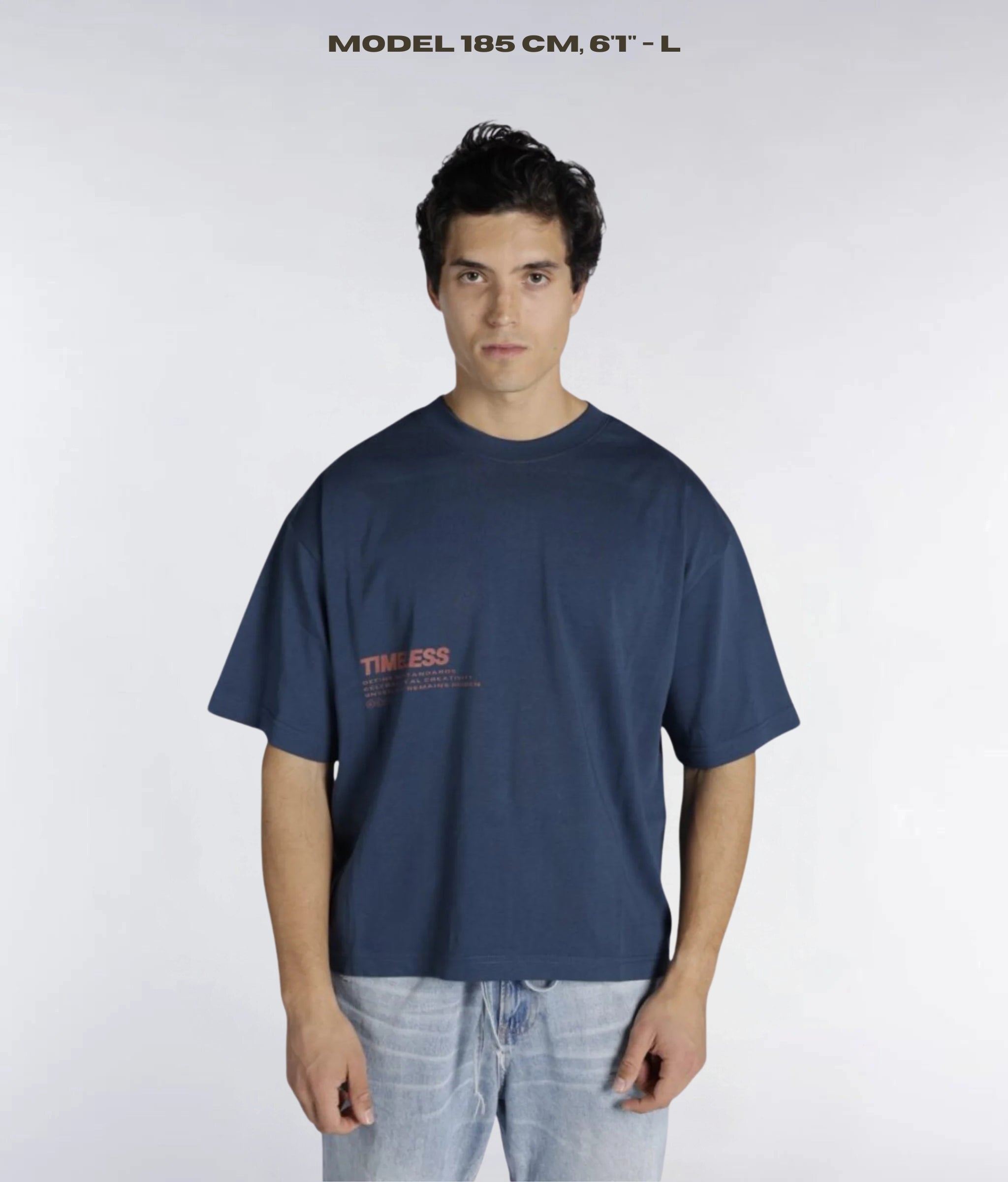 TIMELESS SMOKY BLUE TEE