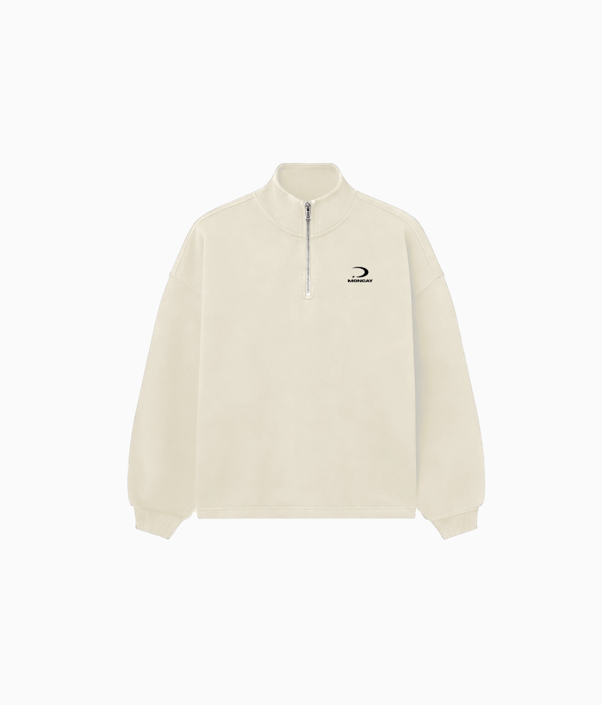 TIMELESS ECRU HALF ZIP