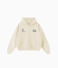 TIMELESS ECRU FULL ZIP HOODIE