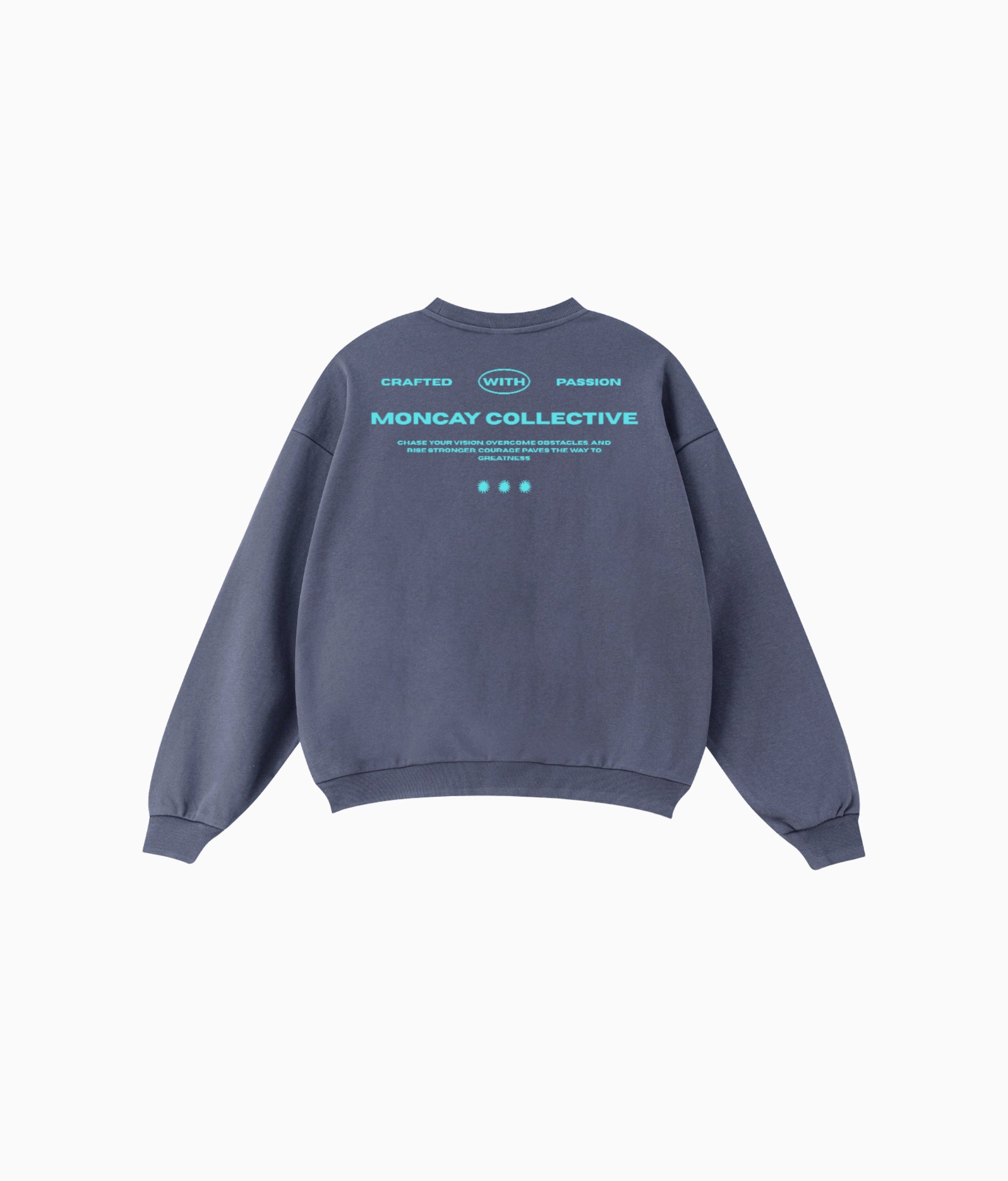 TIMELESS SLATE GREY SWEATSHIRT