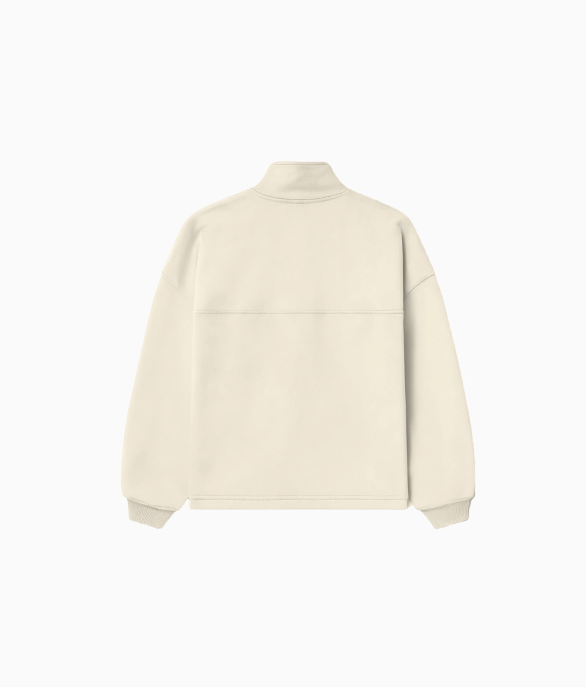 TIMELESS ECRU HALF ZIP