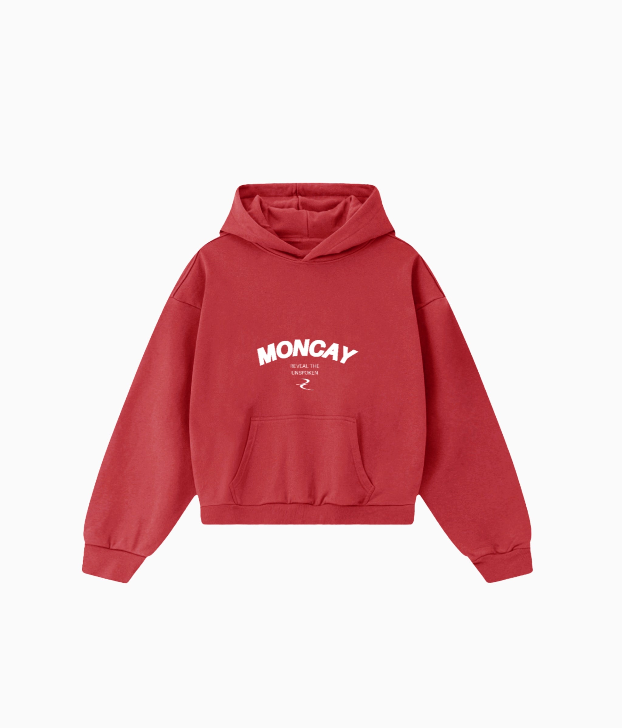 TIMELESS CRIMSON RED HOODIE