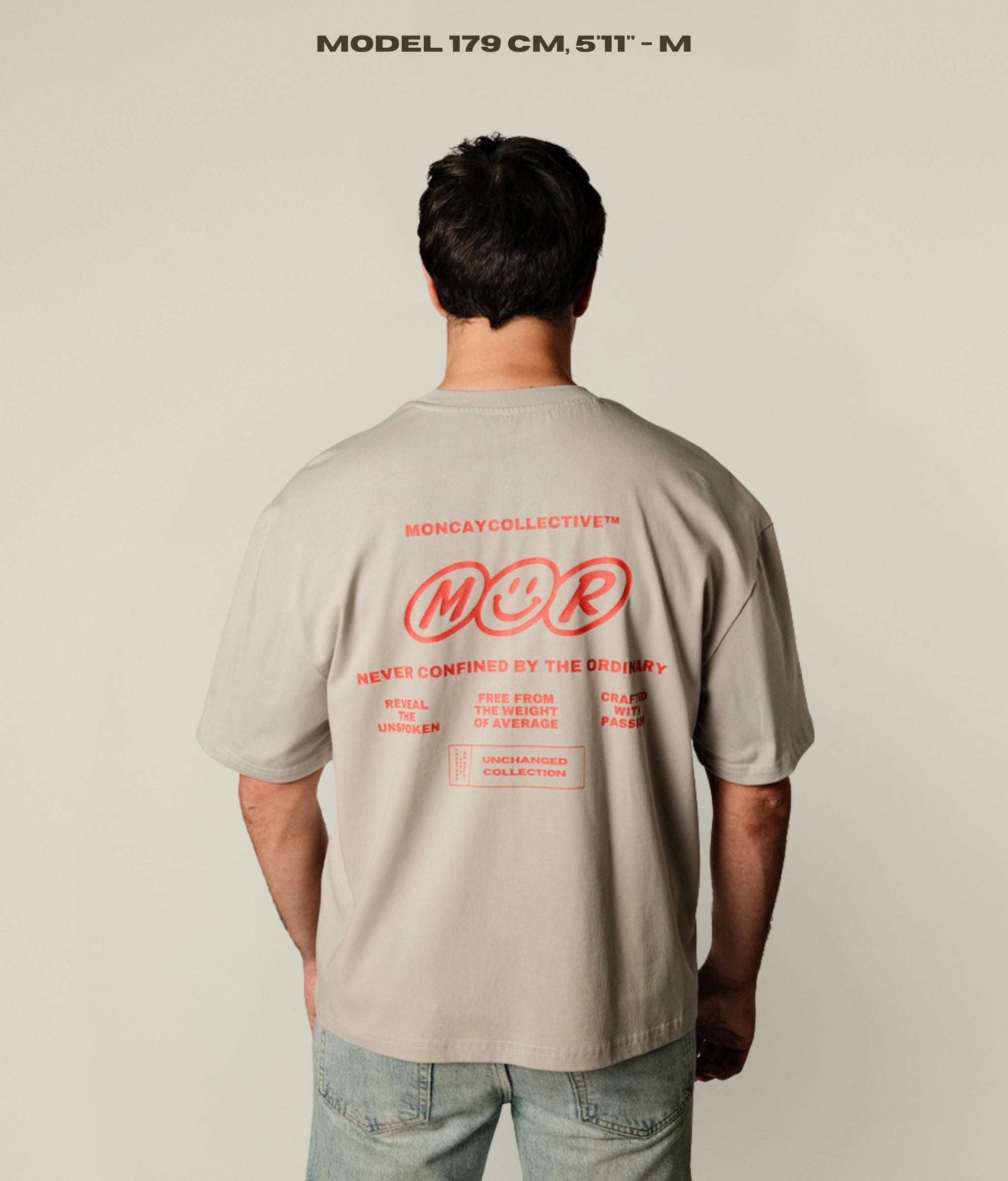 UNCHANGED SMOKE GREY TEE