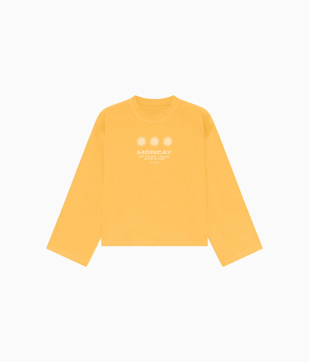 UNCHANGED MUSTARD YELLOW LONG SLEEVE