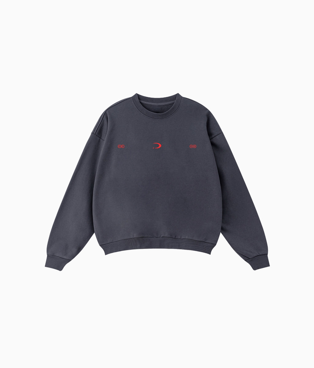 TIMELESS CHARCOAL GREY SWEATSHIRT