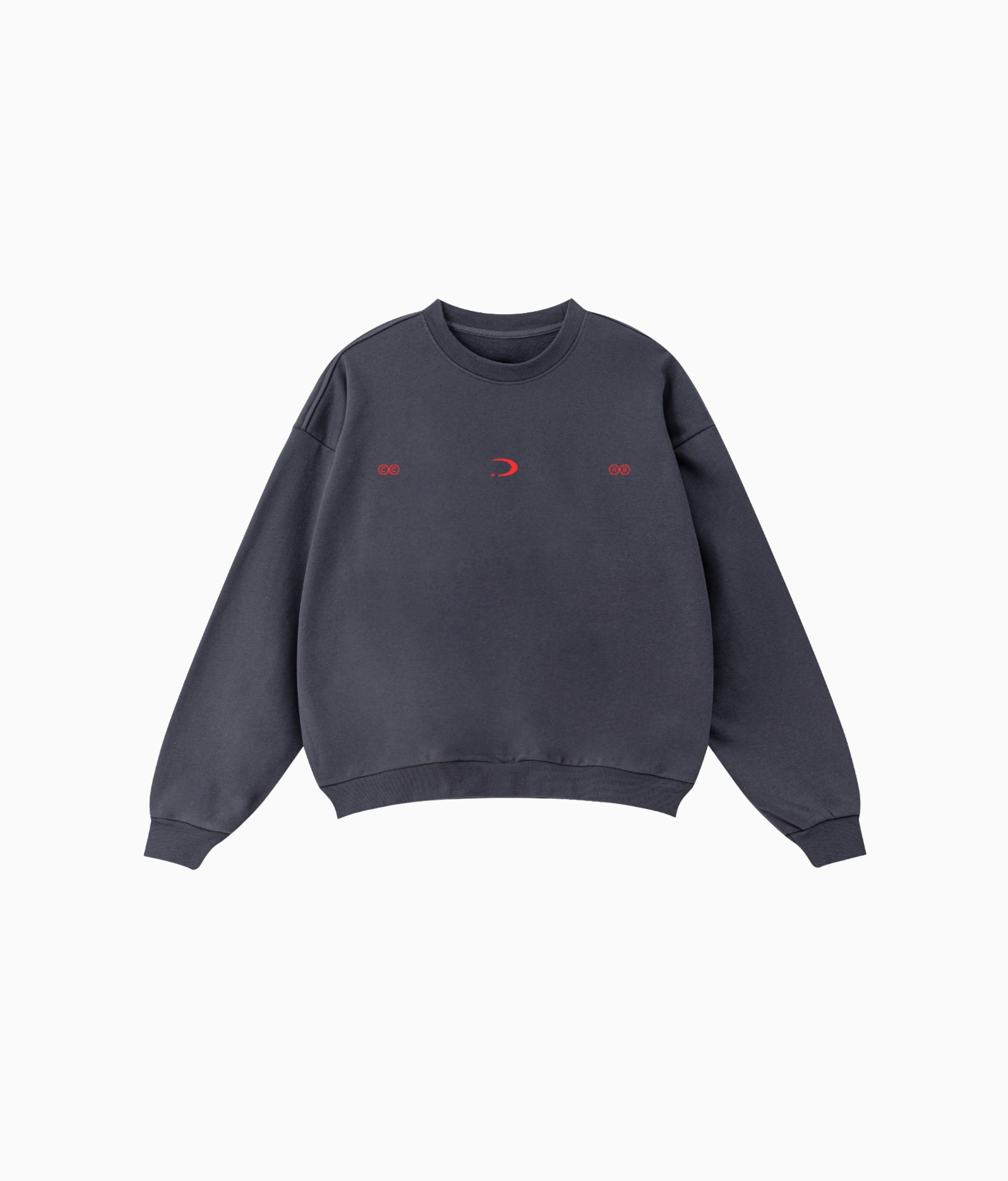 TIMELESS CHARCOAL GREY SWEATSHIRT