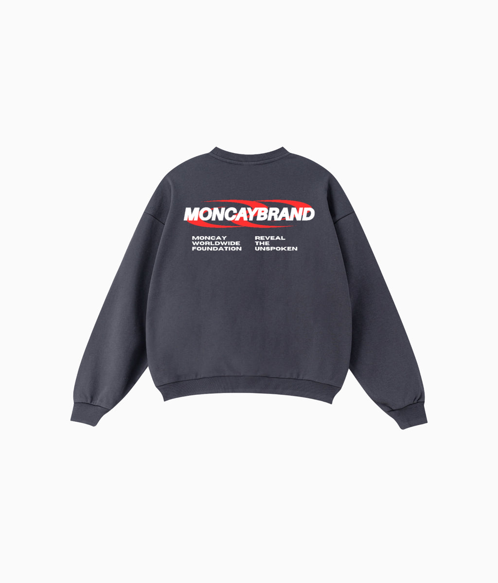 TIMELESS CHARCOAL GREY SWEATSHIRT