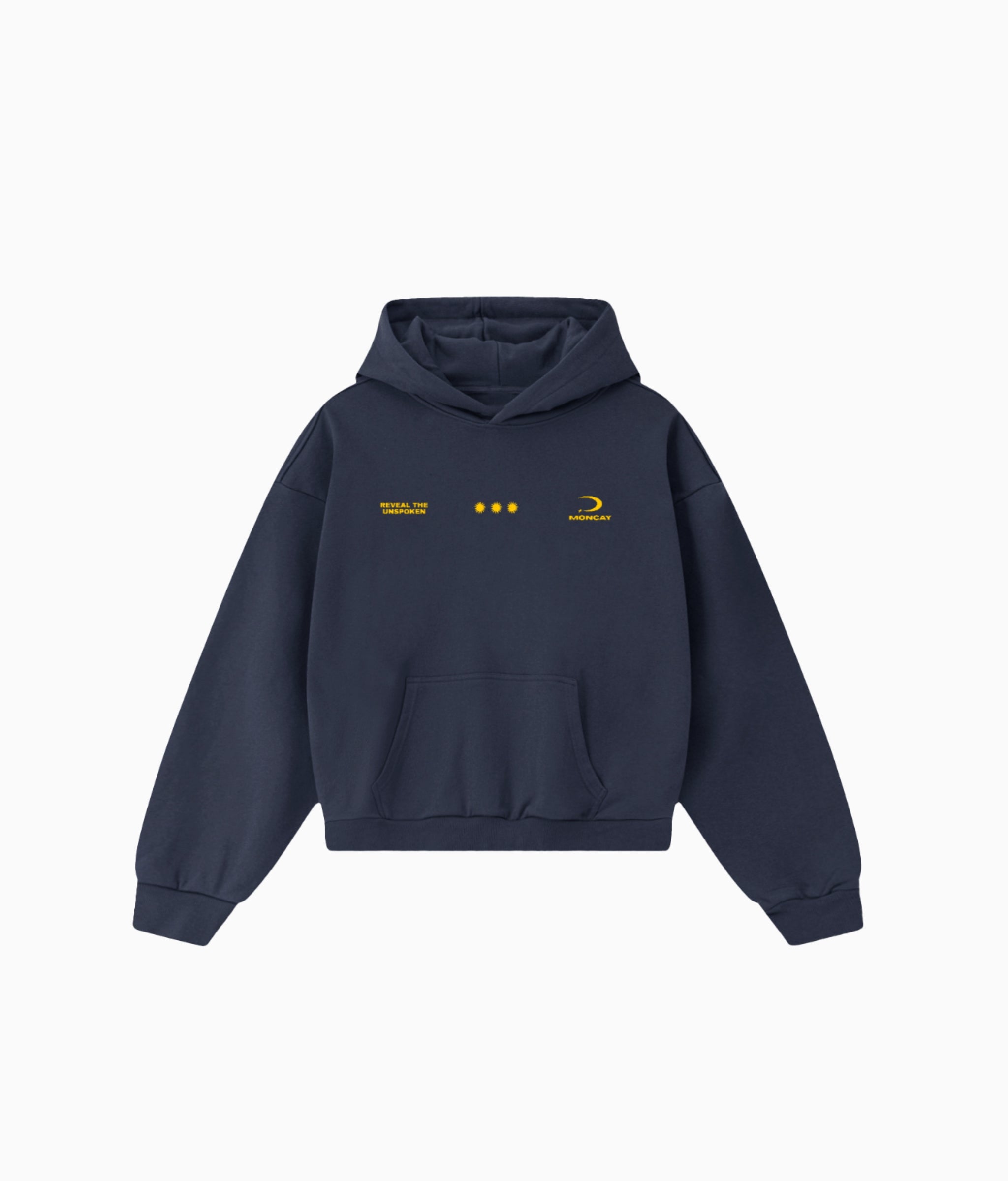 UNCHANGED NAVY BLUE HOODIE