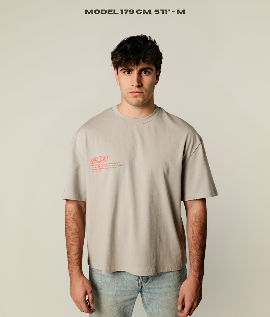 UNCHANGED SMOKE GREY TEE